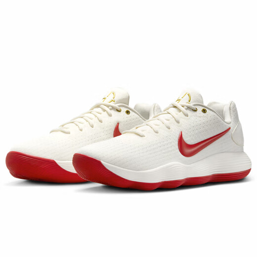 Nike NIKE Men's Basketball Shoes HYPERDUNK 2017 LOW Sports Shoes IB4638-161 Rice White Red 42.5