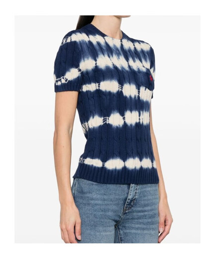 Polo Ralph Lauren 25SS Tie Dye Sweater Women Picture Color 211959270 20 | M New