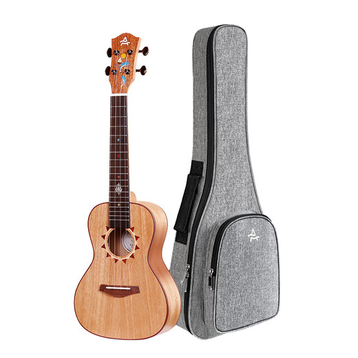Ajima AJIMA full single ukulele adult female small guitar A2 children beginner ukulele 26 inch wood color A2 full single