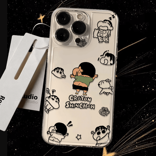 Lei Luoke butt Shin-Xin is suitable for iPhone12 13 niche xr transparent 14 15 16promax anti-fall xs soft shell 678p space shell without buttons - transparent - FL butt Shin-Xin-Q12 Apple 12