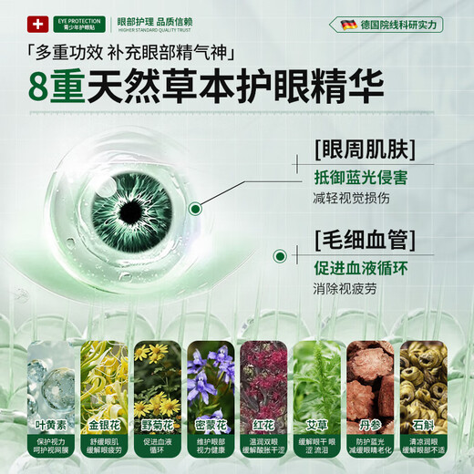 BEAI Lutein Youth Eye Protection Patch Children's cold compress relieves eye fatigue, non-myopia, astigmatism, dryness and moisturizing of eyes