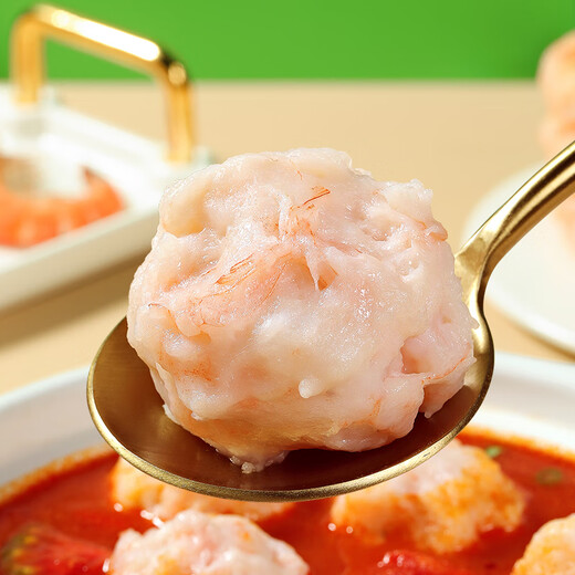 Yasui [78.5 Select 5 Stücke] Hotpot Fleischbällchen Fischkugeln Grill Kanto Hotpot Zutaten Verriegelten frische Fleischbällchen Ein 100 g großer Getreide -Garnelenschleim * 1 Bag