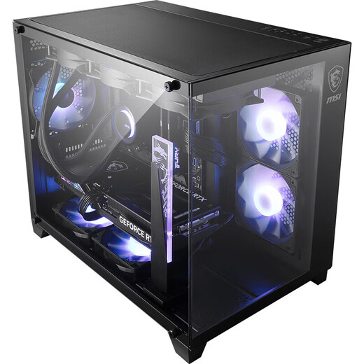 MSI Core Ultra7/i5-14490F/14600KF with 5060/5060Ti e-sports game machine RGB sea view room desktop DIY computer for the whole family Ultra7 upgraded version丨265KF+RTX5070
