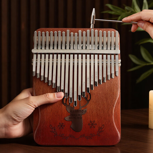 Yasisid thumb piano 21 tone kalimba adult children beginner finger birthday gift toy musical instrument armrest deer