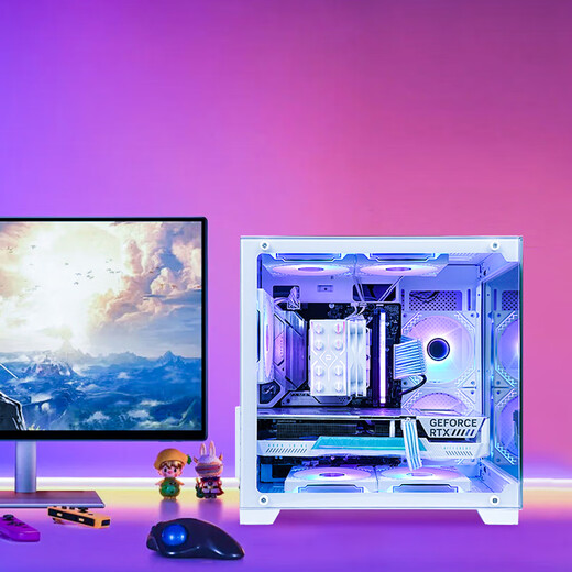 ASUS RTX 5060 host 24 periods interest-free FamilyMart RTX 5070 Ti/ 14600KF assembled computer host e-sports game desktop DIY complete machine sea view room high-end and high-end 12490F + ASUS RTX5060 upgraded version