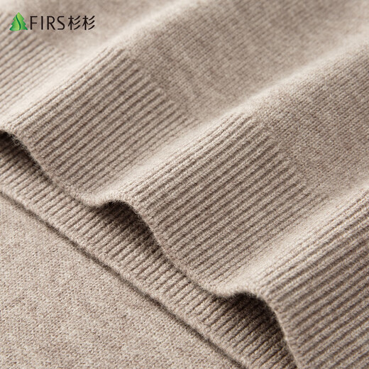 Shanshan thickened 550g large size 100% pure wool sweater men's autumn and winter bottoming sweater round neck pullover sweater