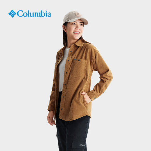 
columbia outdoor women's stylish simple lapel sports travel casual shirt AR9898 224 XS (150/76A)