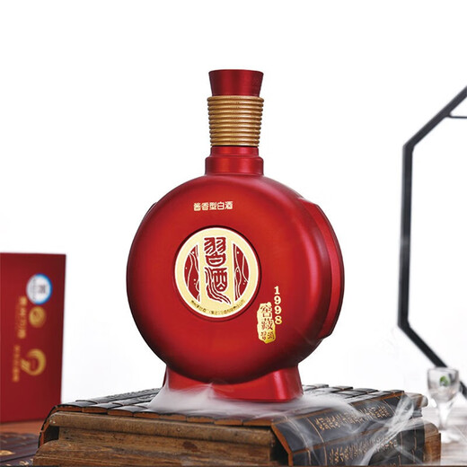 习酒贵州酱香型白酒整箱装 53度 719mL 6瓶 2021年窖藏1998 整箱装