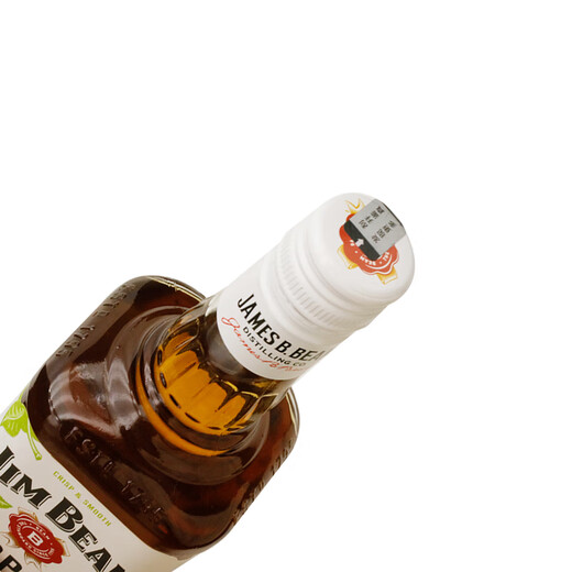 金宾（Jim Beam）进口洋酒白占边波本威士忌 美国金宾波本威士忌酒 波本威士忌苹果味力娇酒