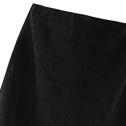 Sibaishe high-waisted fishtail skirt for women 2025 autumn new solid color simple slimming long skirt