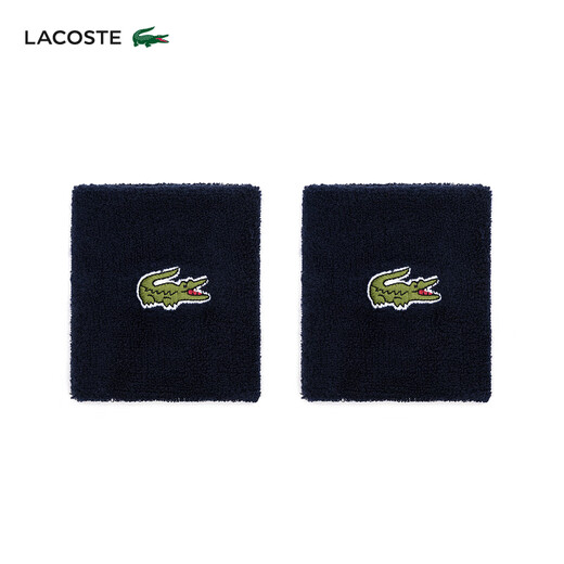 LACOSTE (French Crocodile) Couple Model 25 Spring New Fashion Sports and Versatile Comfortable Wristguards RL9272 T01/Light Blue
