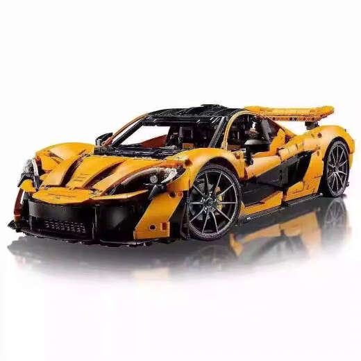 
Hang Bitian McLaren P1 assembled building blocks sports car racing model toys for adults with high difficulty gifts for boys and girls. High brick version McLaren P13895 pellets-SF Express Quick