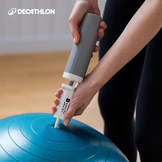 Decathlon Yoga Ball Pilates Fitness Ball Children's Inflator Inflatable Pump Two-way Inflator Fast and Effortless-1503505