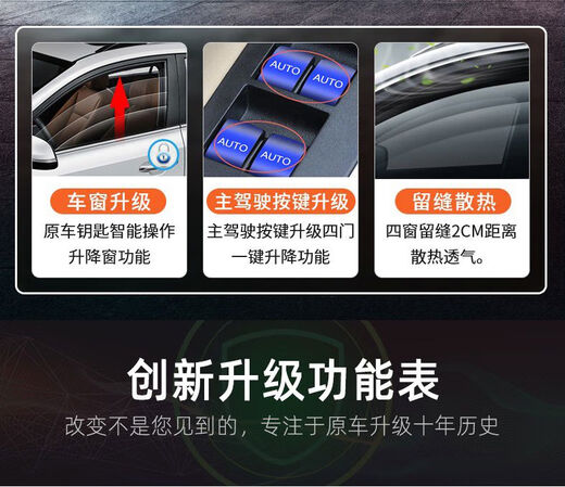 
Lita is suitable for Toyota Camry one-click automatic window lifter window lifter six or seven generation rearview mirror folding 12174 4-reducing windows and no wiring connection