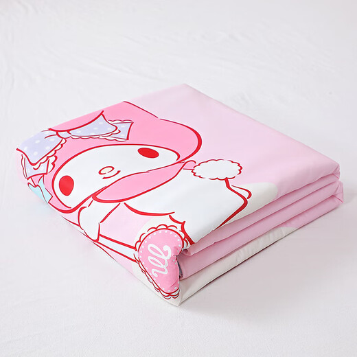 Sleeping bag baby thin summer baby children spring and autumn anti-kicking quilt artifact Sanrio four-season universal belly protection type A Melody anti-kicking quilt recommended temperature 20-35 degrees 140*140cm 3-8 years old