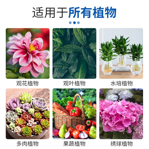 Shangyang Huaduoduo No. 2 general flowering promotion 500g gardening green plant flowers succulent plant water-soluble foliar flower fertilizer