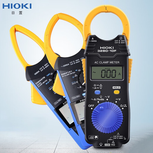 Hioki Clamp Metter CM3280-10F Test de tension AC Special High-Précision Multimètre numérique CM3291