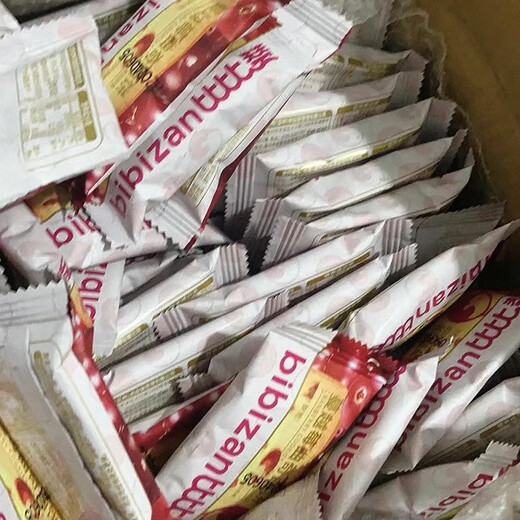 比比赞蔓越莓曲奇饼干网红解馋办公室零食小吃休闲食品价385g 蔓越莓曲奇饼干 1585g132包