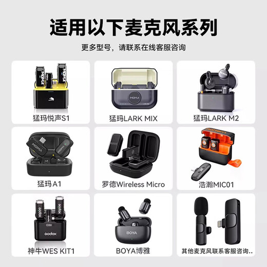 CASSDAN is suitable for Boya Mammoth S1A1 wireless lavalier microphone Apple lightning female port to USB interface to connect laptop desktop host adapter OTG data suitable for Apple lightning female port to USB converter