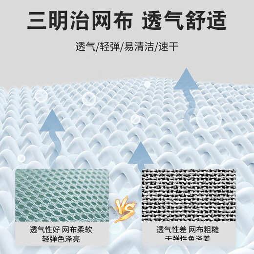 Bimink cat bathing and nail clipping artifact, anti-scratch cat control bag, fixed bag, hanging pet bag, cat bag hammock, lake blue M, recommended 20 Jin Jin equal to 0.5 kg, two hooks included