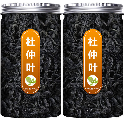 北京同仁堂原料杜仲叶茶泡水喝的功效杜仲嫩叶茶500克可搭配绞股蓝罗布麻茶 [大罐][1罐]杜仲叶(青钱柳)250g