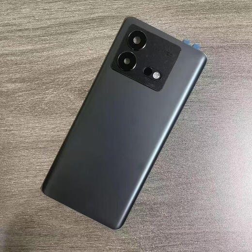 A Suitable for IQOO Neo8 original glass back cover Neo8Pro mobile phone back shell battery cover shell middle frame border neo8/8pro adapted back cover frosted black with adhesive