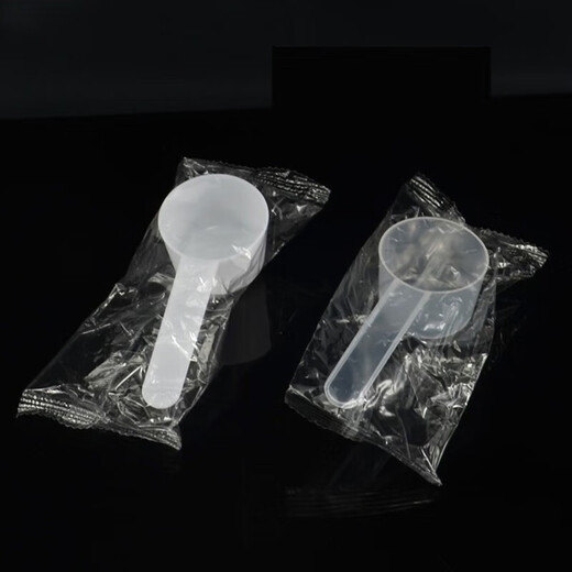 Haofanjie protein powder spoon measuring spoon 30g oatmeal spoon washing powder spoon milk powder 60 ml measuring cup meter scale baby 30g/60ml with graduated measuring spoon 2 pieces