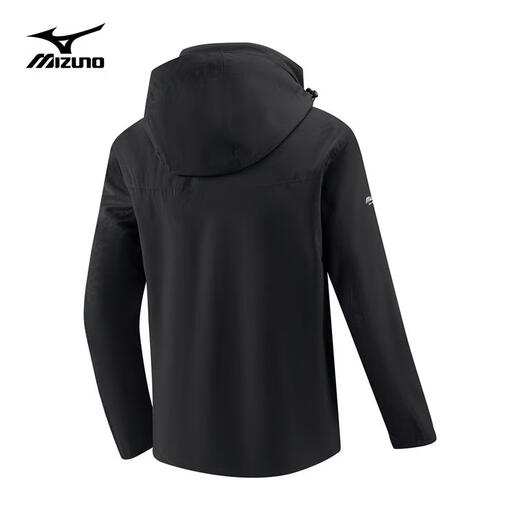 Mizuno Outdoor Jacket Men's Hooded Jacket Top Windproof Three-in-One Jacket Detachable Mountaineering Jacket Black 2XL