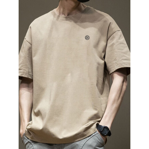 Carlos Kayla Spiritual Young Man T-shirt à manches courtes TRENDY AMERICAN ROUND COUPS PLUSATILE CASULE 2025 Nouvelle marque de mode Top-1365 à manches courtes [suggérée 80-110Jin [Jin est égal à 0,5 kg]]]