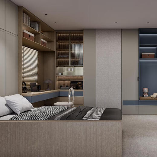 Jingdong Whole House Customized Bedroom Wardrobe Furniture TV Cabinet Stainless Steel Kitchen Cabinet Tatami Shoe Cabinet Entry Cabinet Wine Cabinet Deposit