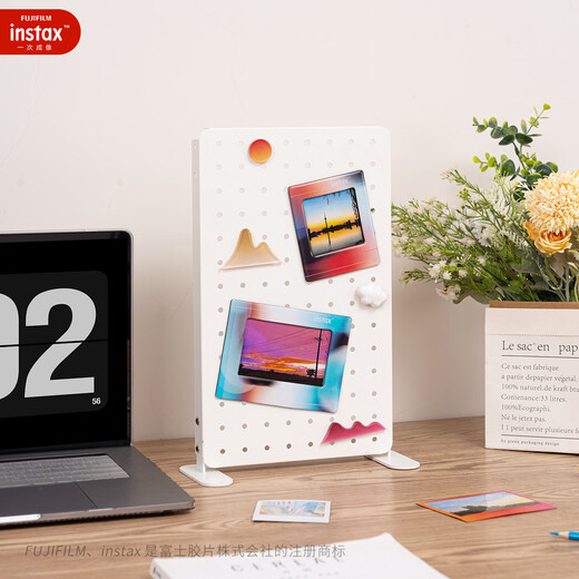 INSTAX Fuji One-time Imaging Square Refrigerator Magnet Sunset