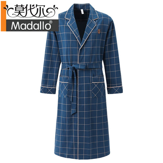 MODAL COTTON complet Paintes de nuit pour hommes de nuit pour hommes à manche à manches longues à manche à manches longues de coton pur à manches longues