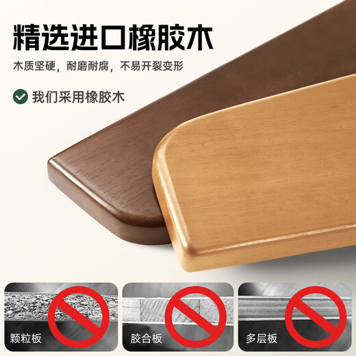 Shuge solid wood desk study table office desk computer desk desktop primary and secondary school student writing desk home desk and chair solid wood color single table 120*60CM-double drawer