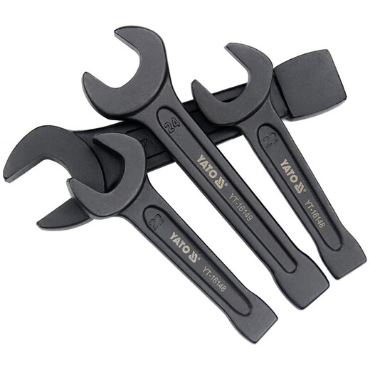 
Yiertuo open tapping wrench heavy duty single head straight handle wrench 22-150mm large industrial-grade board 65mm YT-3519