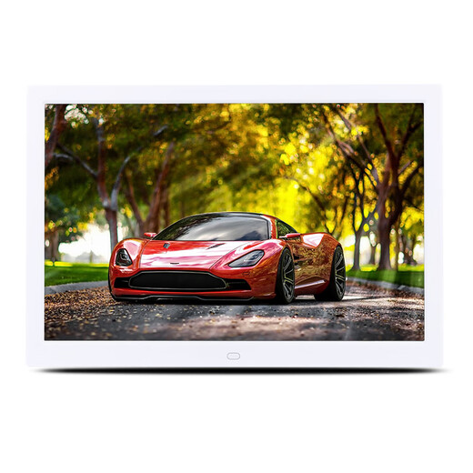 Narrow edge 8-inch 10-inch 12-inch 15-inch 17-inch lithium battery digital photo frame LED screen supports high-definition video electronic photo album 10-inch plug-in without memory