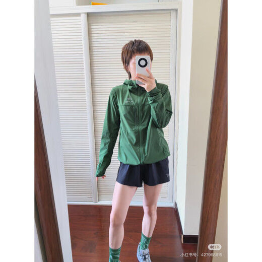 始祖鸟（ARC'TERYX）SquamishHoody女款防晒服衣全新现货 原子灰 S