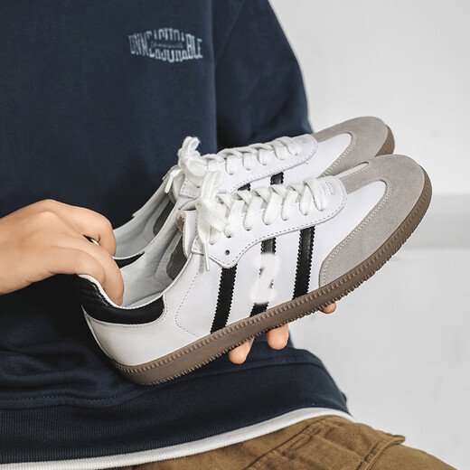 Junfengbird Sommer Extra-große Größe Herrenschuhe 45 lässige weiche alleinige Schuhe Herren 46 Japanische Nische weiße Schuhe 47 Retro Moralische Trainingschuhe 48 9715 Weiß grau 45