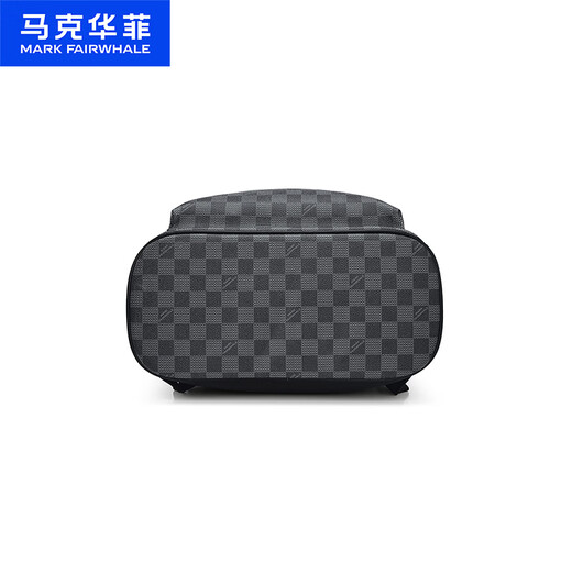 马克华菲双肩包男士时尚印花通勤15.6英寸电脑包大容量背包男防泼水书包