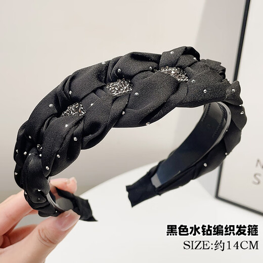 Dingjing headband light luxury women's 2025 new hairpin wide-brimmed headband practical and high-end going out headwear birthday gift