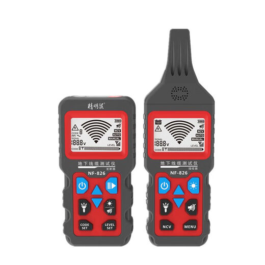 Starke elektrische Drahtjagdinstrumentslinie Patrouillenleitungsmessung Instrument Elektrische Wand Versteckte Drahtbressspitze Draht Hunter NF-826 NF-826 Standardkonfiguration