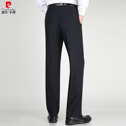 
Pier Cardan trousers for men in summer thin droop straight mulberry silk suit pants for business casual work trousers 9901 [Summer spring and autumn style] 29 (2 feet 2) Waist circumference
