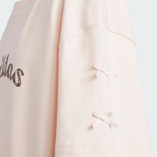 阿迪达斯 （adidas）Originals三叶草2025年女大童JG 101 TEE T恤 KG6626 均码 116