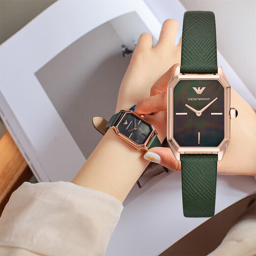 
Emporio Armani couple watch birthday, Chinese Valentine's Day gift fashion men's and women's watch [gift box] AR11666+AR11149