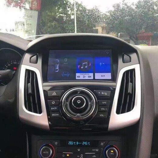 Adecuado para la navegación Ford Focus 12-17 CONTROL CENTRAL ESPECIAL Pantalla de pantalla grande NAVIGACIÓN DE IMAGEN REVERTA 11 WIFI Versión 2G Memoria () Estándar + Vista trasera inversa