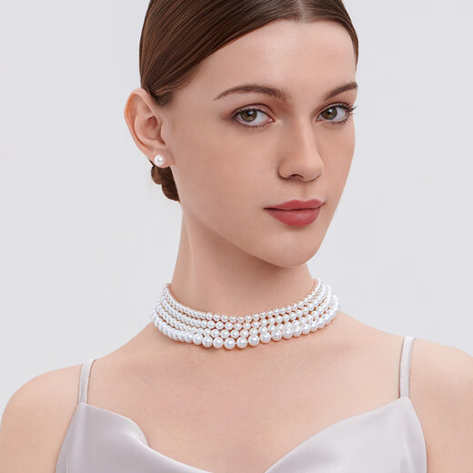 GiO Jewelry Freshwater Pearl Necklace Jiahui Highlight 925 Silver Birthday Gift for Wife and Girlfriend