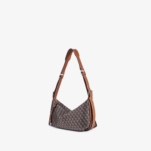 DISSONA women's 2025 new product lucky bag jacquard sailing bag one-shoulder crossbody bag neutral sports shoulder bag small-blue (pre-sale 15 days shipment)