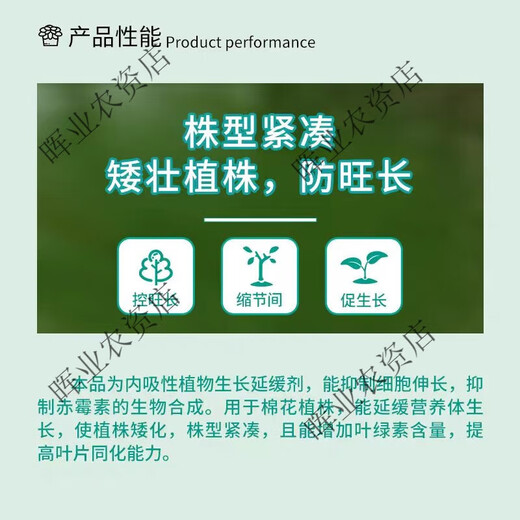 Guoguang Guoguang methylphenidate methiamine to support the growth hormone grape tomato pepper watermelon strawberry cotton chlormequat enlargement agent 100g*1 pack
