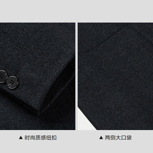 HLA HAILAN HOME SUIT MEN'S 25 FOIRE FOIE SHILT SUPPLAGE Veste pour hommes