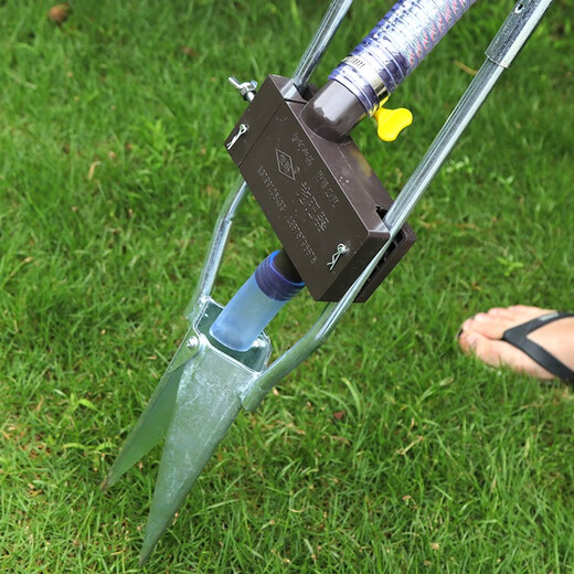 Household manual fertilizer applicator, underground fertilizer applicator, fertilizer applicator, agricultural tool, small fertilizer applicator, powered pedal backpack fertilizer applicator