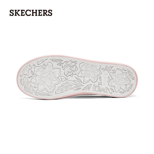 Skechers斯凯奇女士休闲帆布鞋114664 裸粉色/BLSH 37